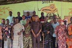 COMMUNITY VISIT AT KYEKYEWERE AND NKWANTA