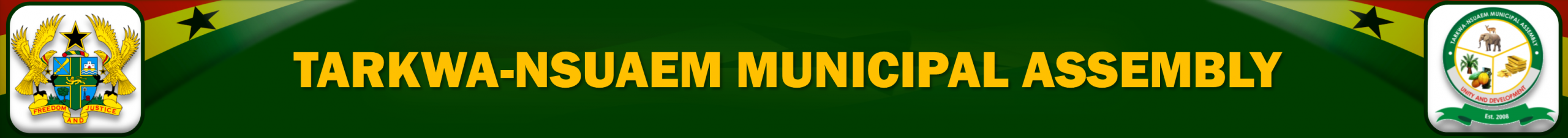 Tarkwa Nsuaem Municipal Assembly Logo