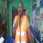Public education via Information Centre by Mr. Kenneth Kalvin Ghansah at Dompim