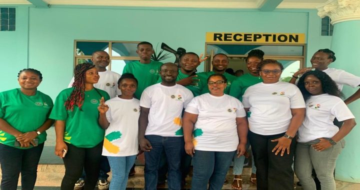 A workshop training organized by the Ghana School Feeding Programme at Koforidua. In attendance was the WIAD Officer for TNMA.